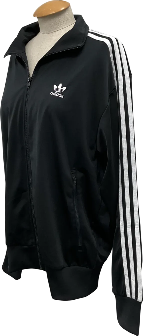 adidas Black Firebird Track Top UK M