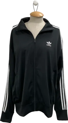 adidas Black Firebird Track Top UK M