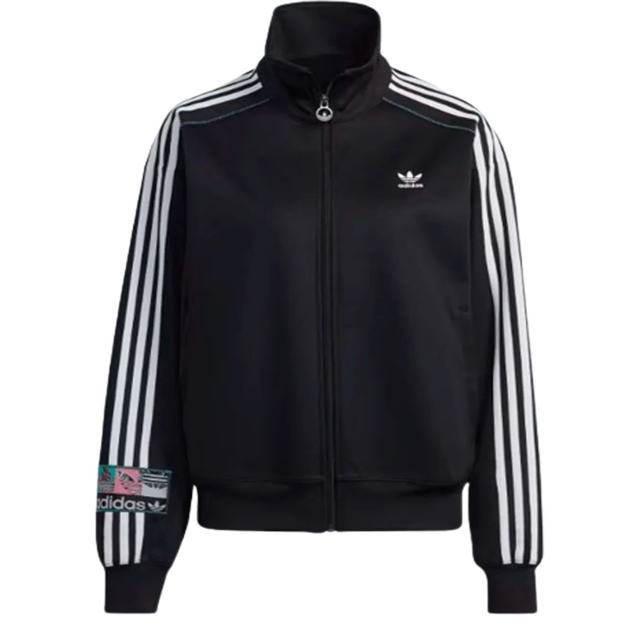 Adidas ZIP TRACK TOP BLACK/WHITE HS2628