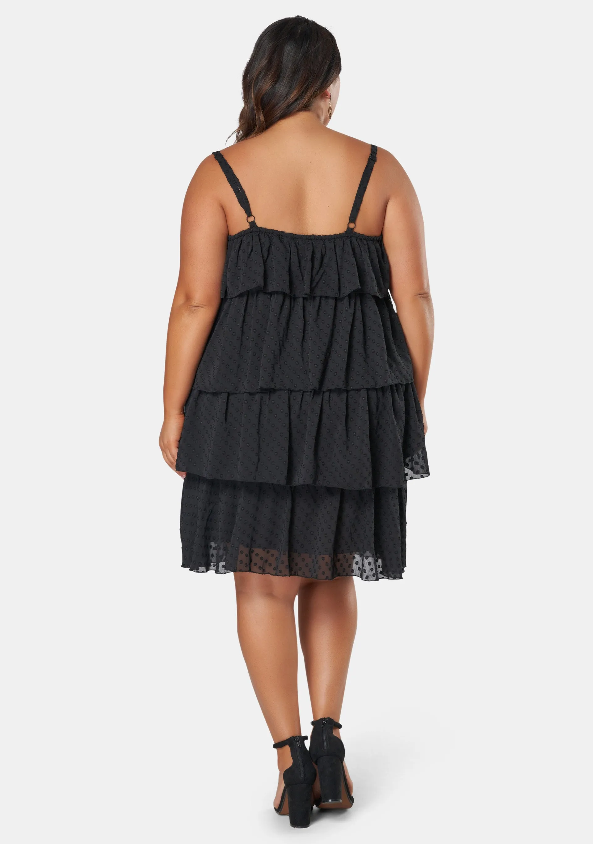 Body Party Tiered Strappy Dress