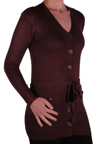 Classic Belted Knitted Cardigan