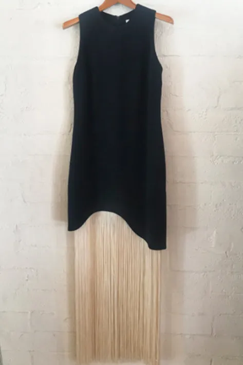 Curved Fringe Dress (Sold Out)