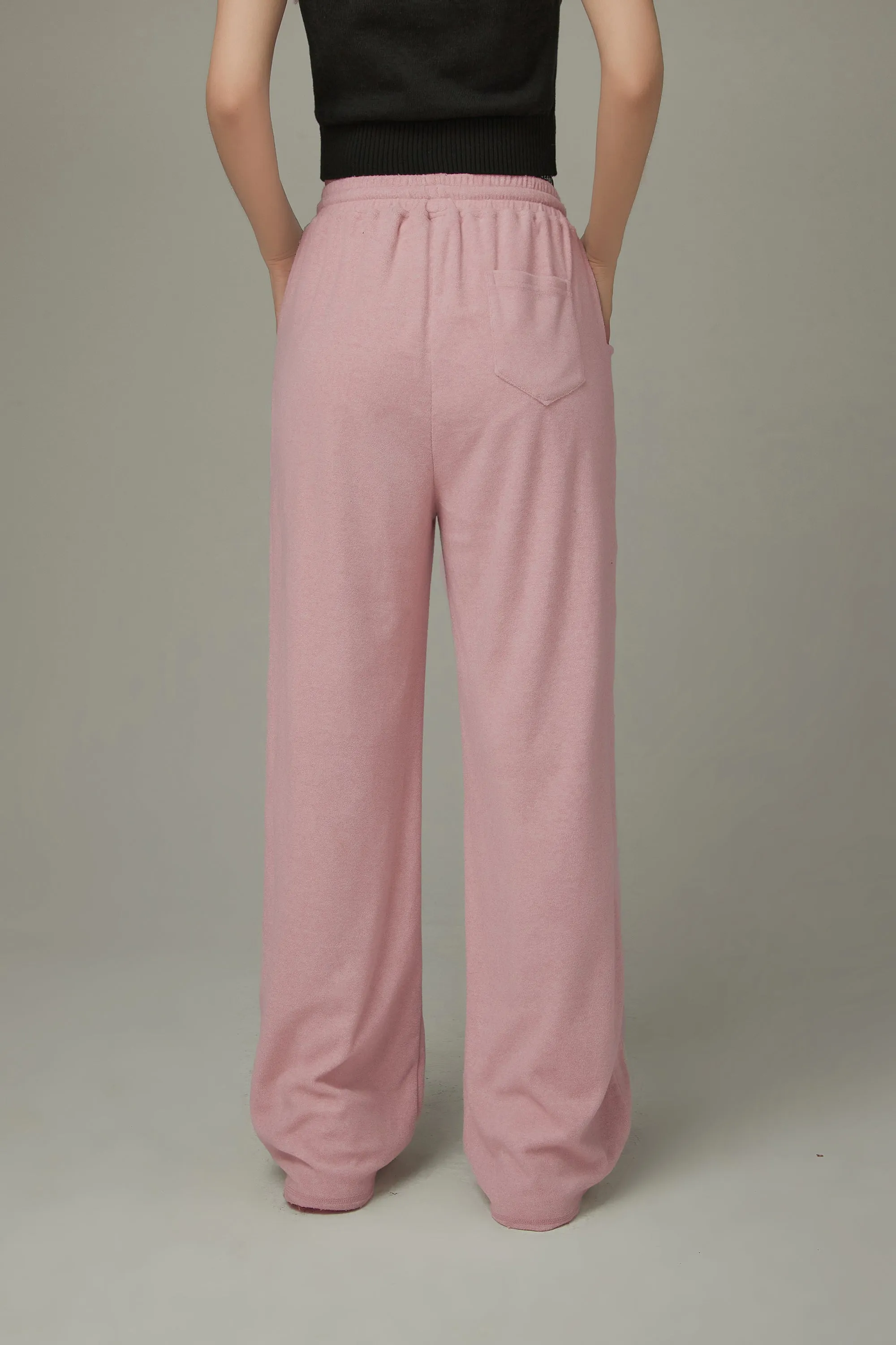 Elastic Casual Wide Pants