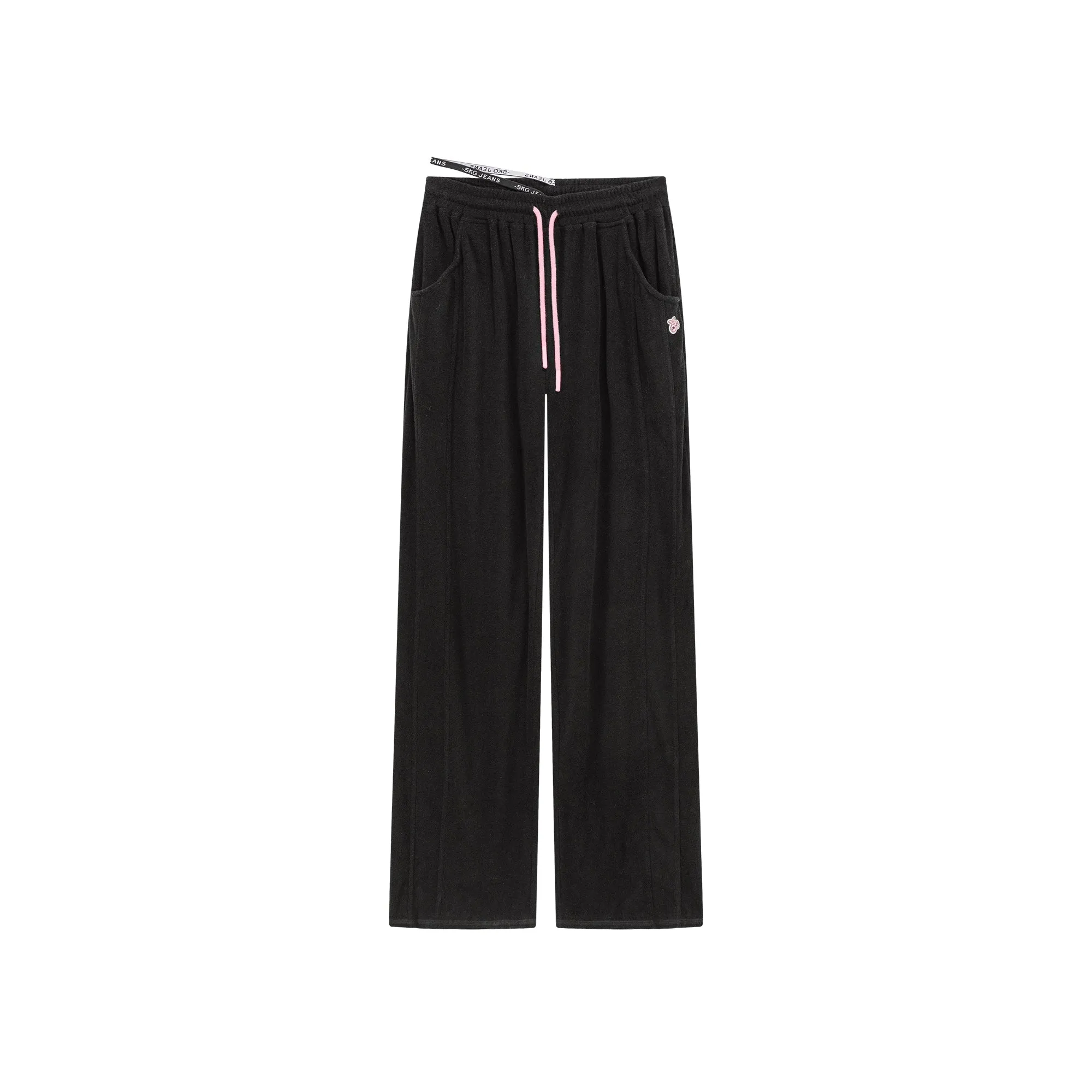 Elastic Casual Wide Pants