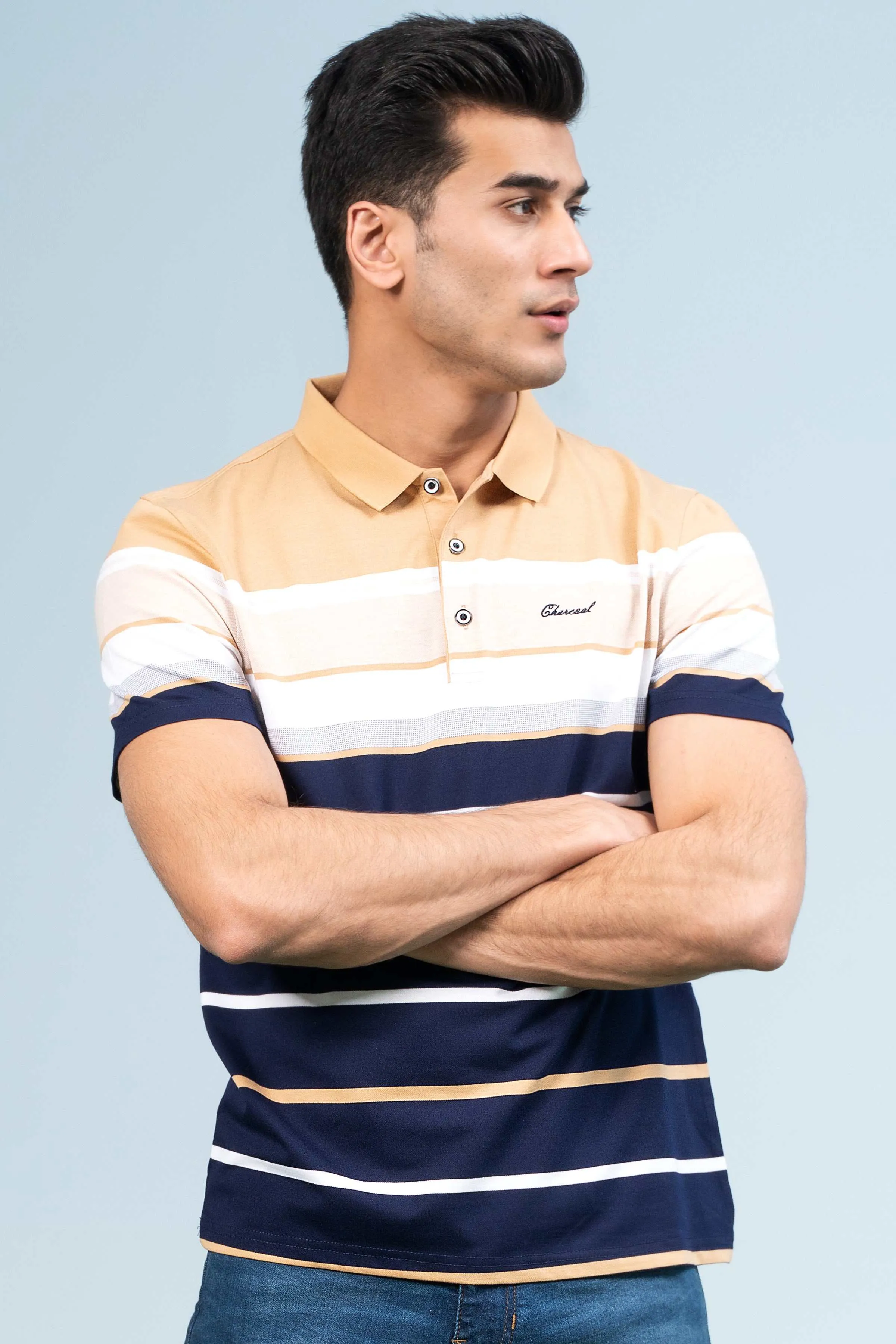 EXECUTIVE ICONIC POLO KHAKI