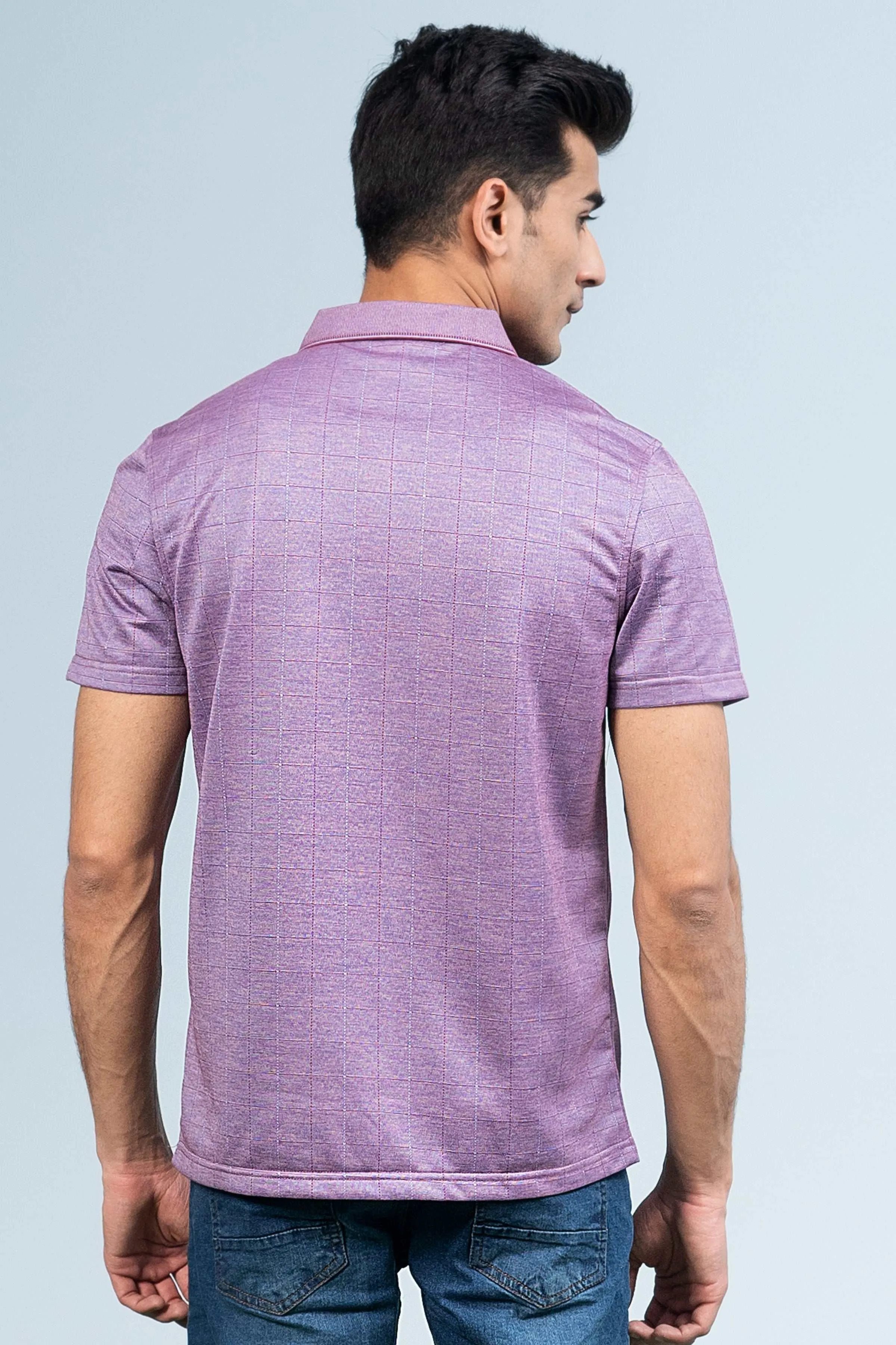 EXECUTIVE ICONIC POLO PURPLE