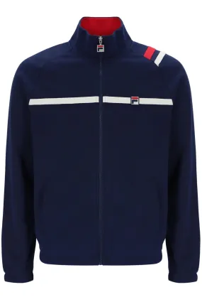 Fila Vintage Men's MK2 Archive Track Top Fila Navy Blue