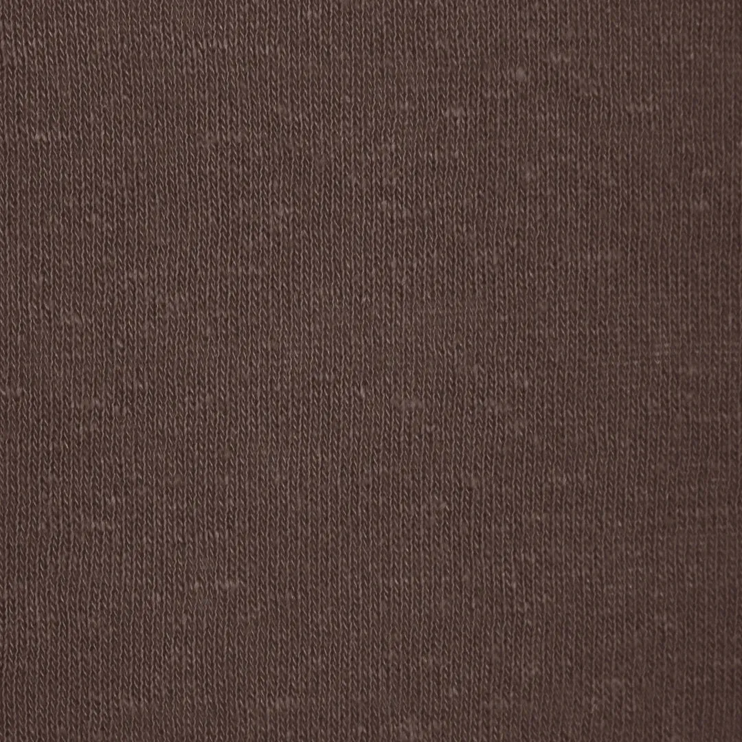 fine linen/viscose knit, Oeko-Tex certified - chocolate plum