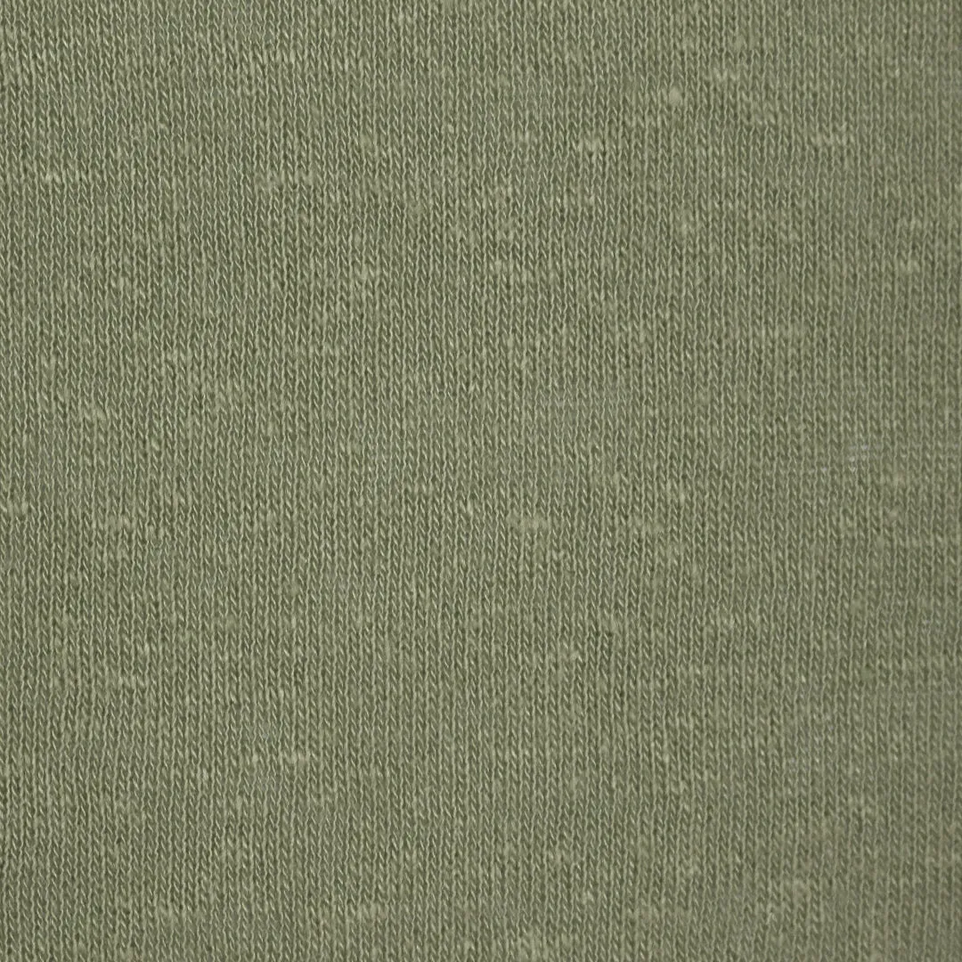 fine linen/viscose knit, Oeko-Tex certified - iguana