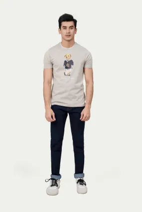 GRAPHIC T SHIRT KHAKI