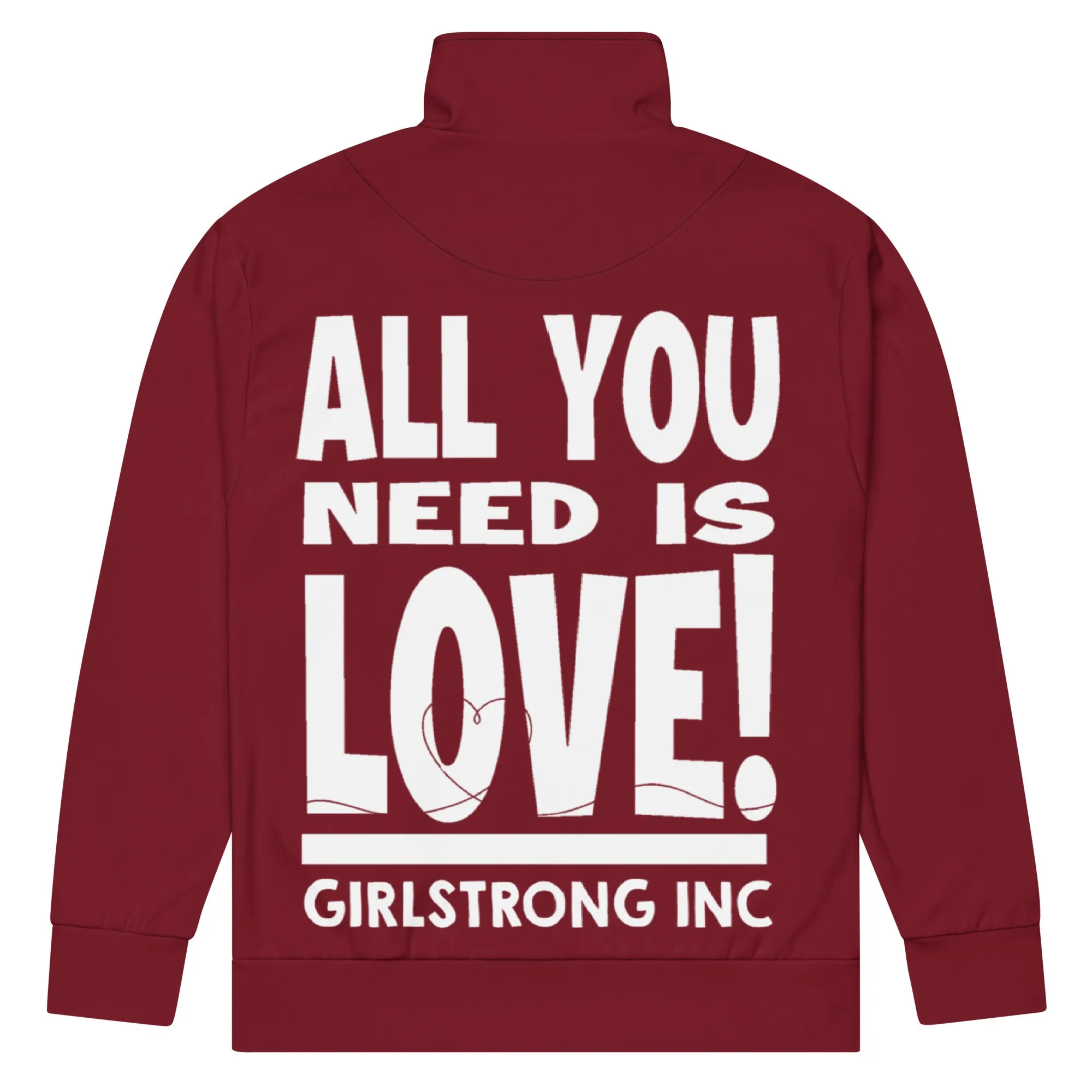 GS GRAPHIX TRACK JACKET CANDY APPLE RED - ALL YOU NEED IS LOVE