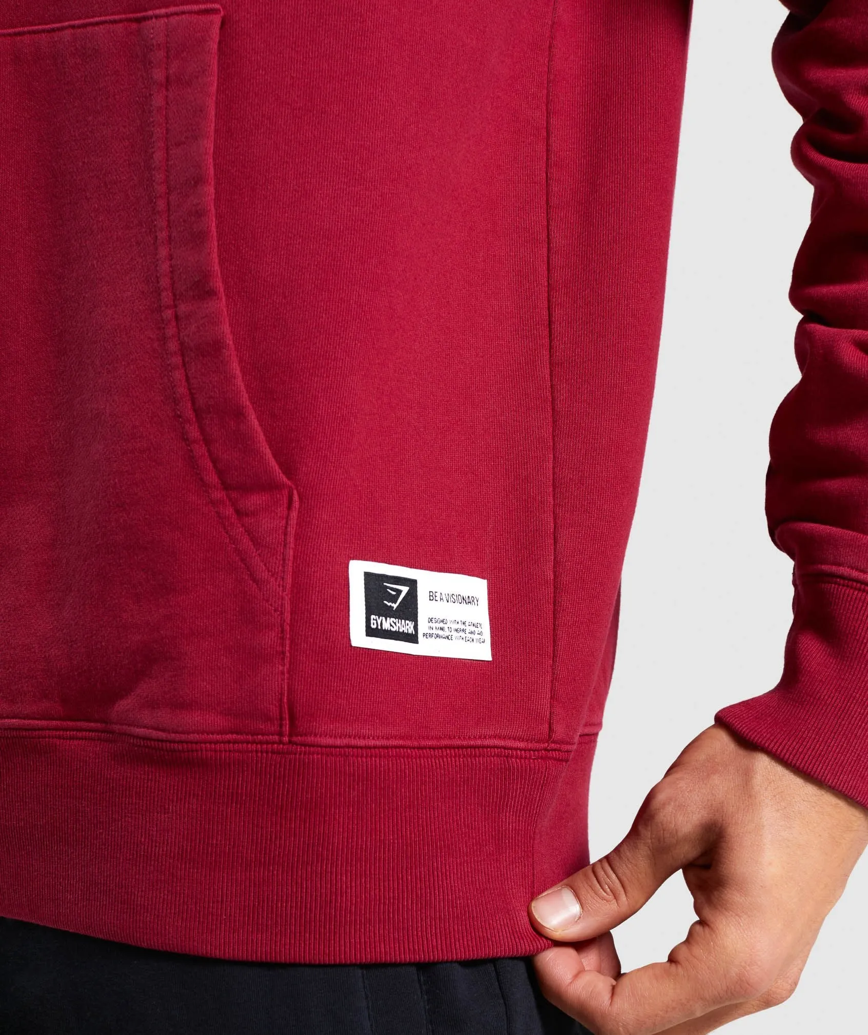 Gymshark Track Hoodie - Claret