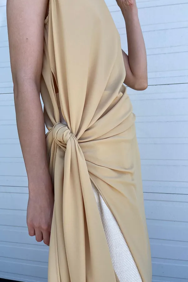 Hari Dress in Butter