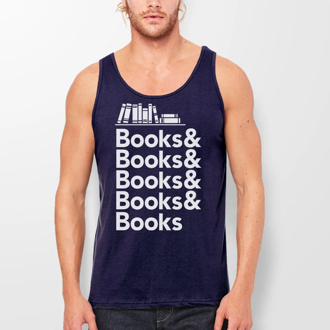 Ladies tank top for book lover