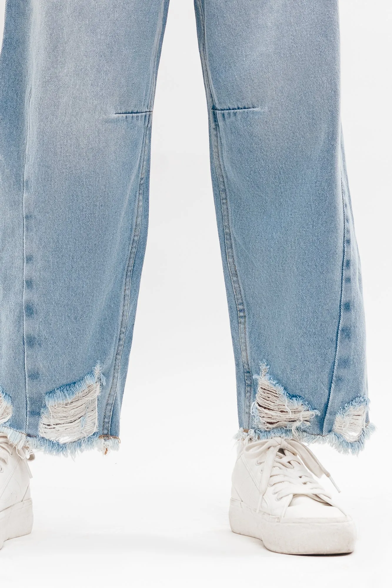 Light Blue Ablaze Baggy Balloon Jeans