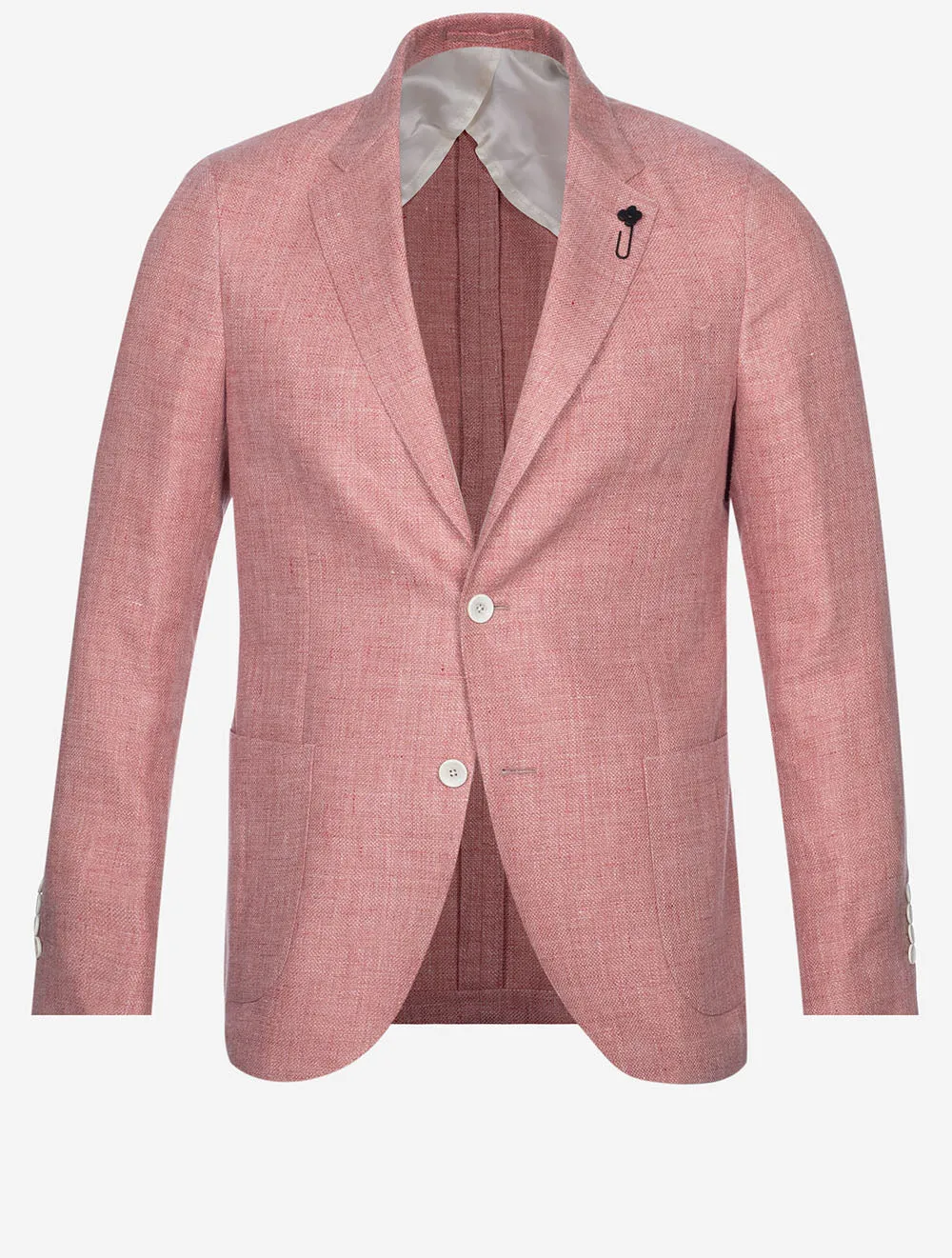 Linen Mix Sport Jacket Pink