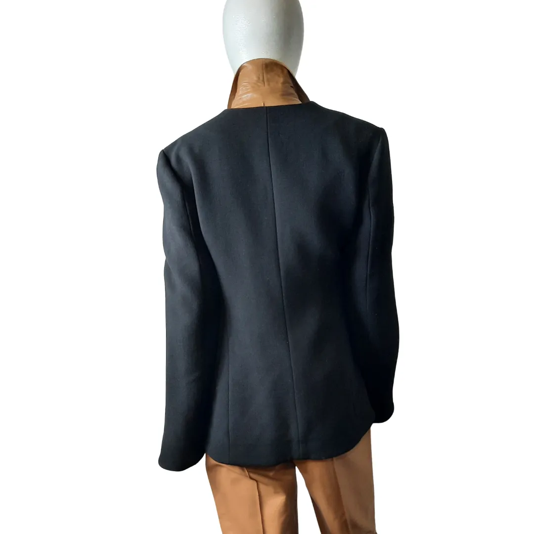 Marni Commessa Wool Crepe Jacket Size 42