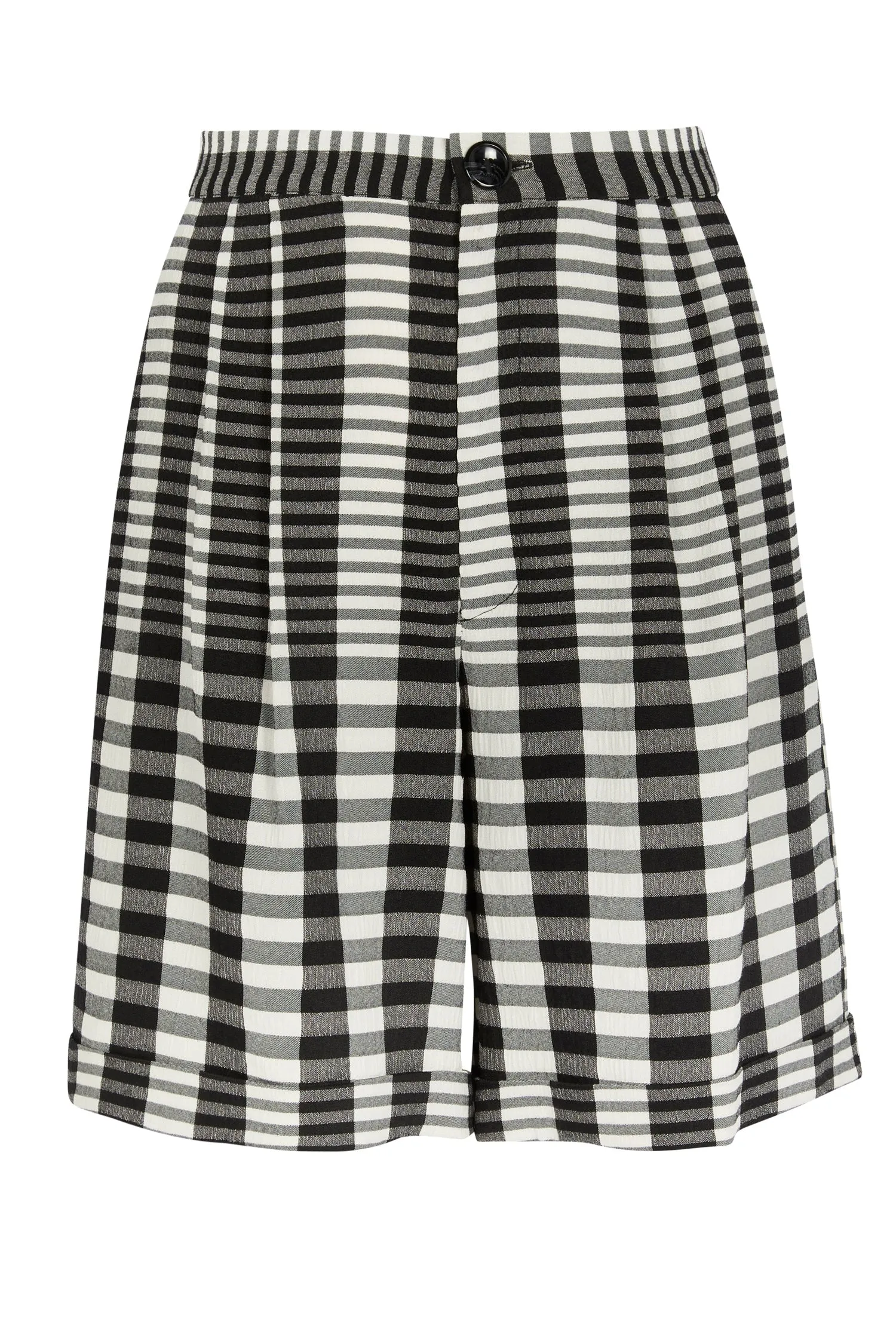 Mono Check Culotte Shorts