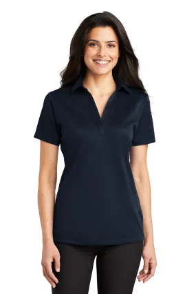 Port Authority® Women's Silk Touch™ Performance Polo - Navy