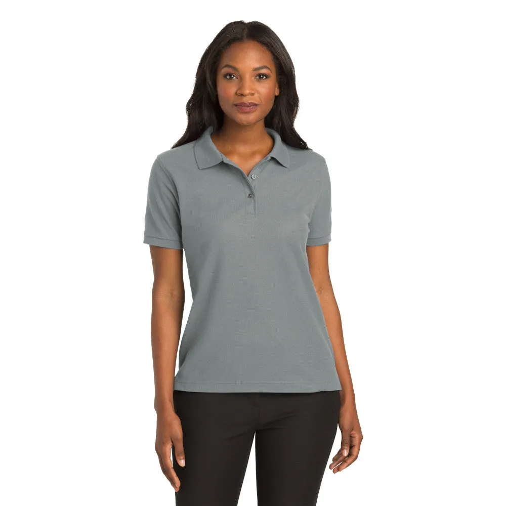 Port Authority® Women's Silk Touch™ Polo - Cool Grey