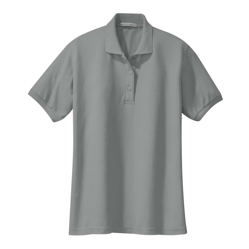 Port Authority® Women's Silk Touch™ Polo - Cool Grey