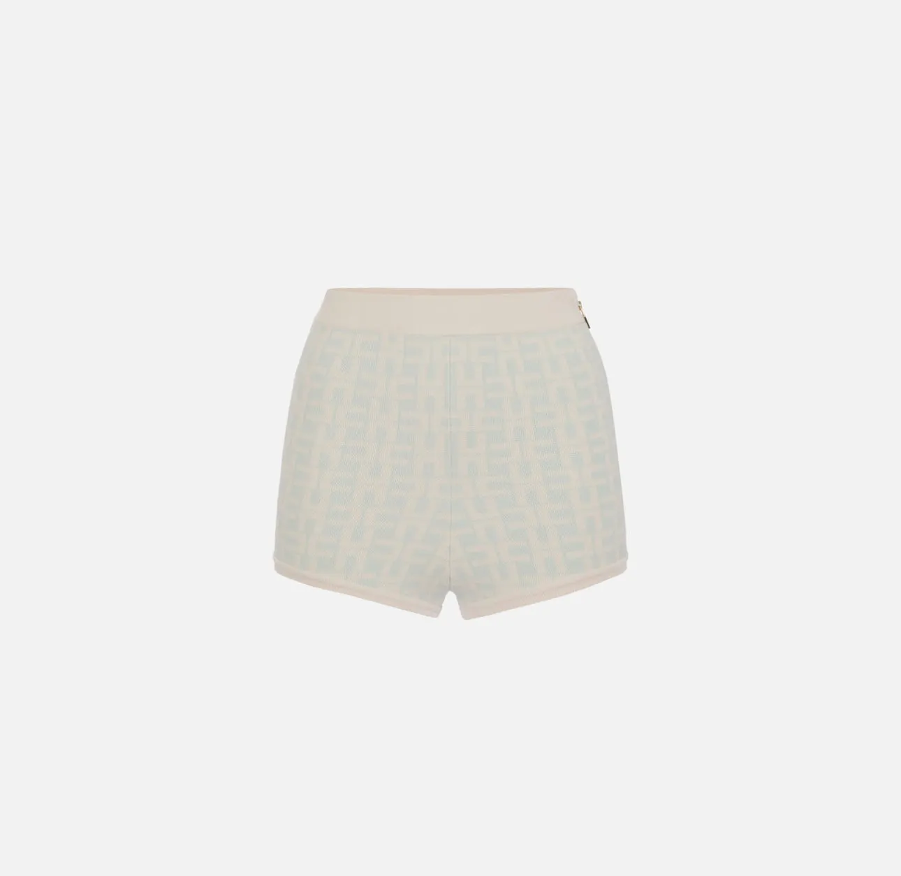 Shorts mit Allover-Jacquard-Logo