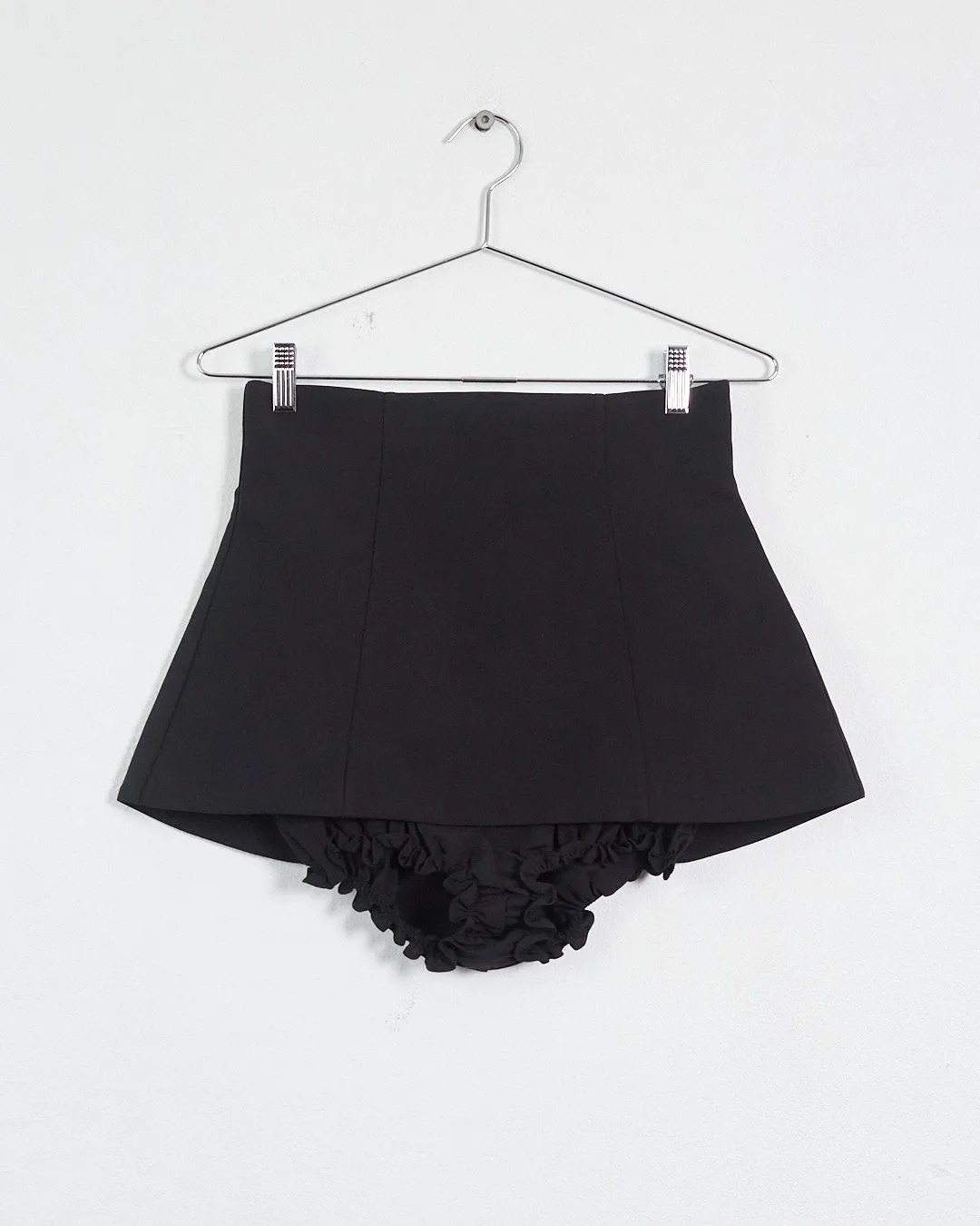 Shushu/Tong 'delaine' culotte mini skirt, black, 10