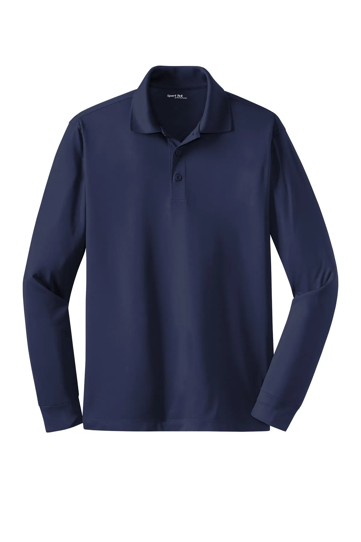 Sport-Tek® Long Sleeve Micropique Sport-Wick® Polo - True Navy