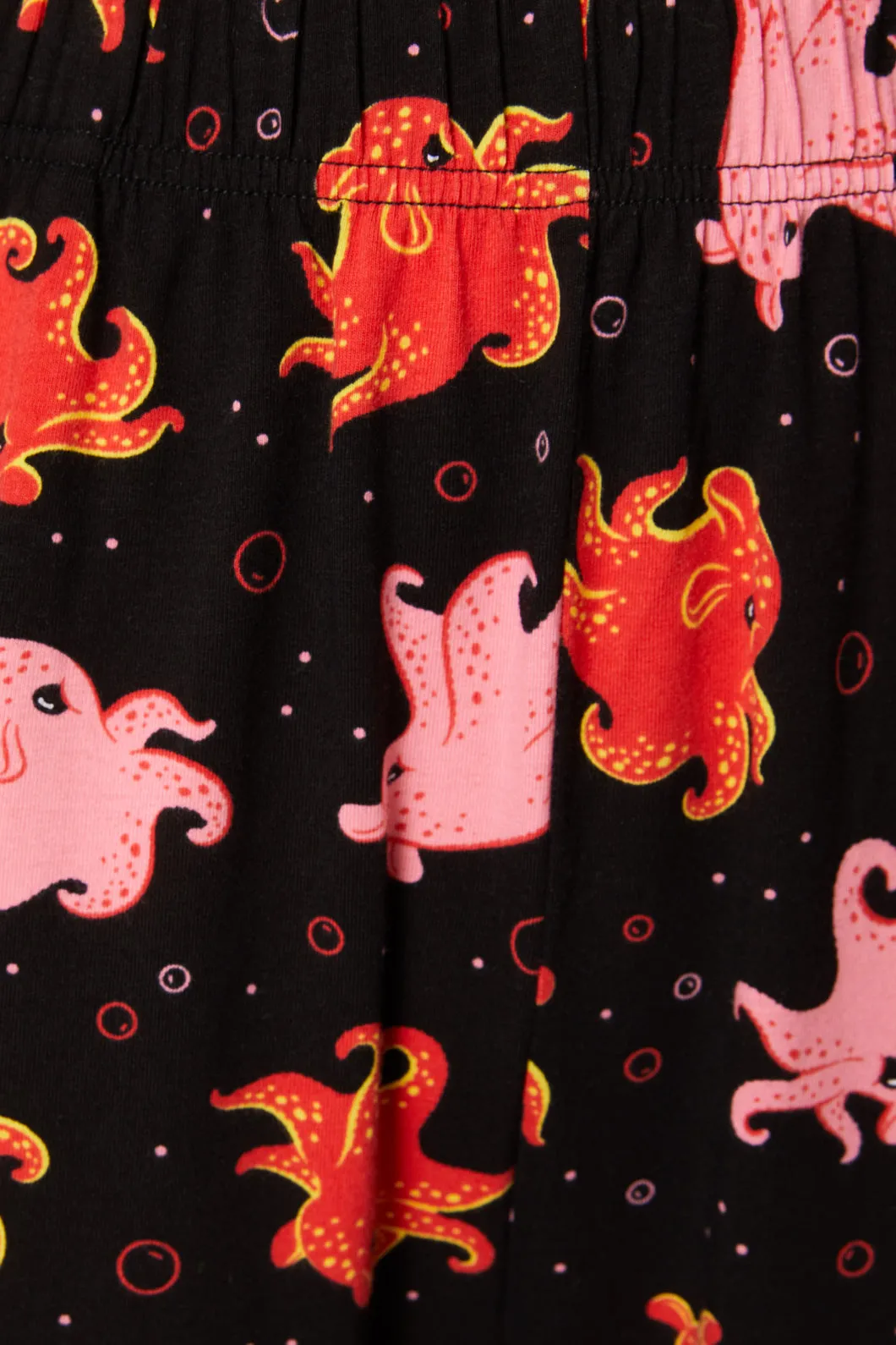 Swimming Octopus Print Pant