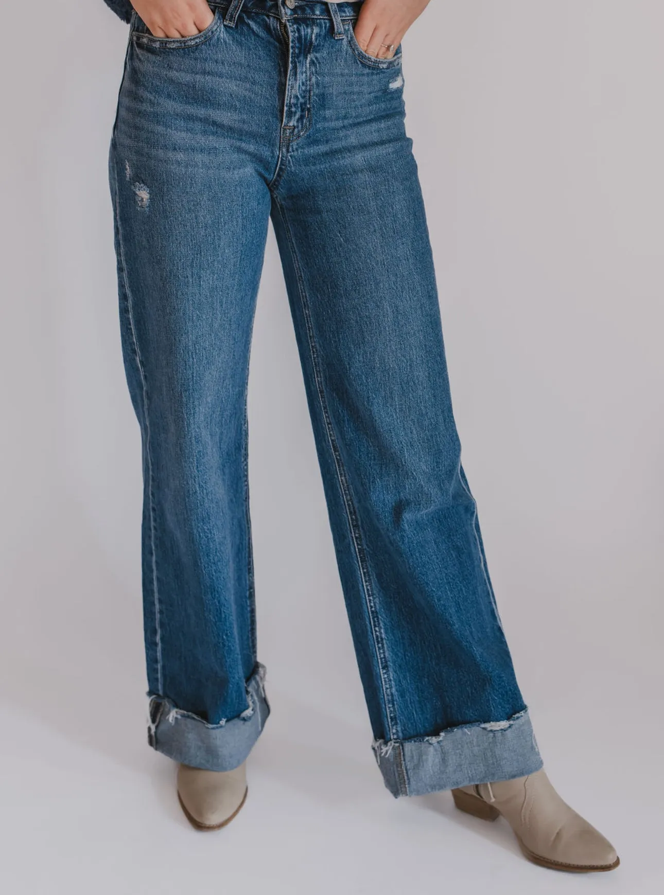 The Vervet Wide Leg Kris Jeans