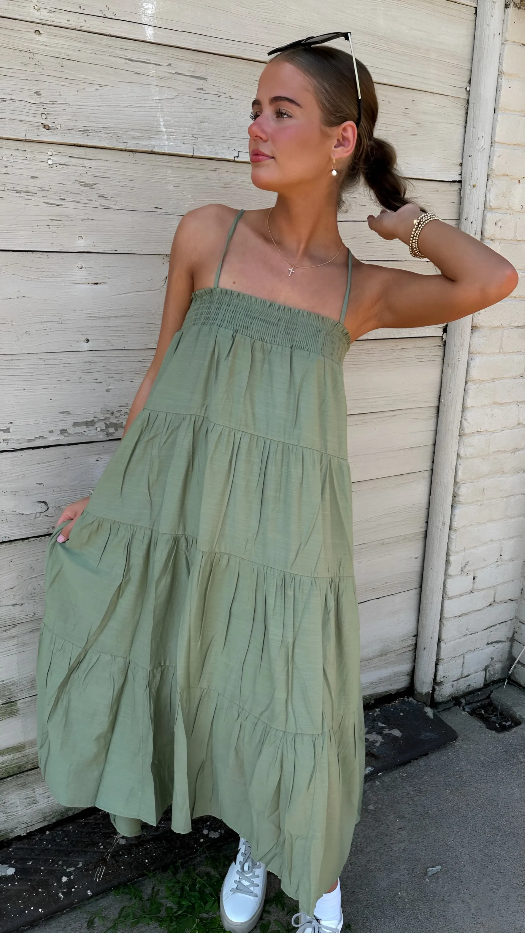 Tiered Maxi Dress