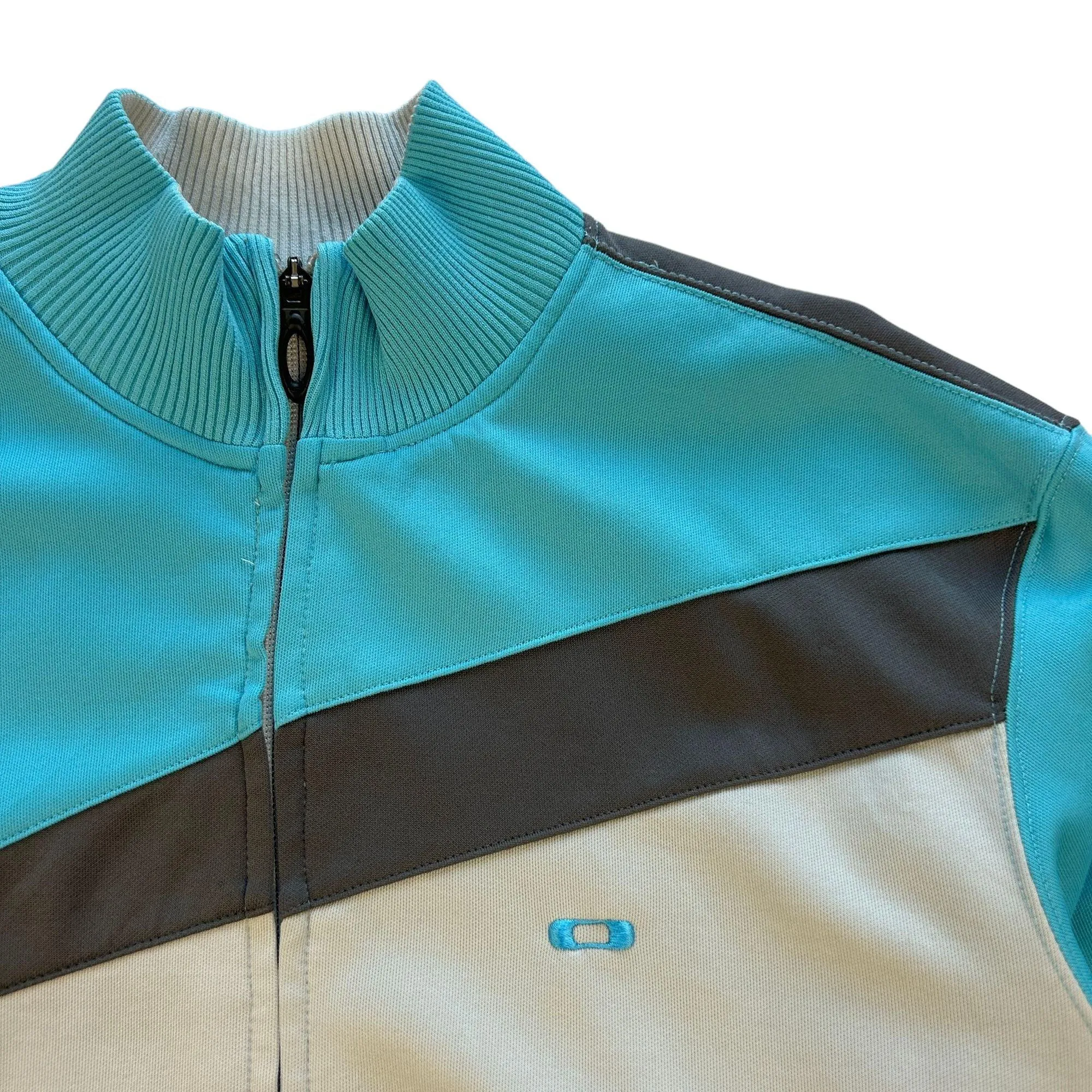 Vintage Oakley Zip Up Track Jacket Size S