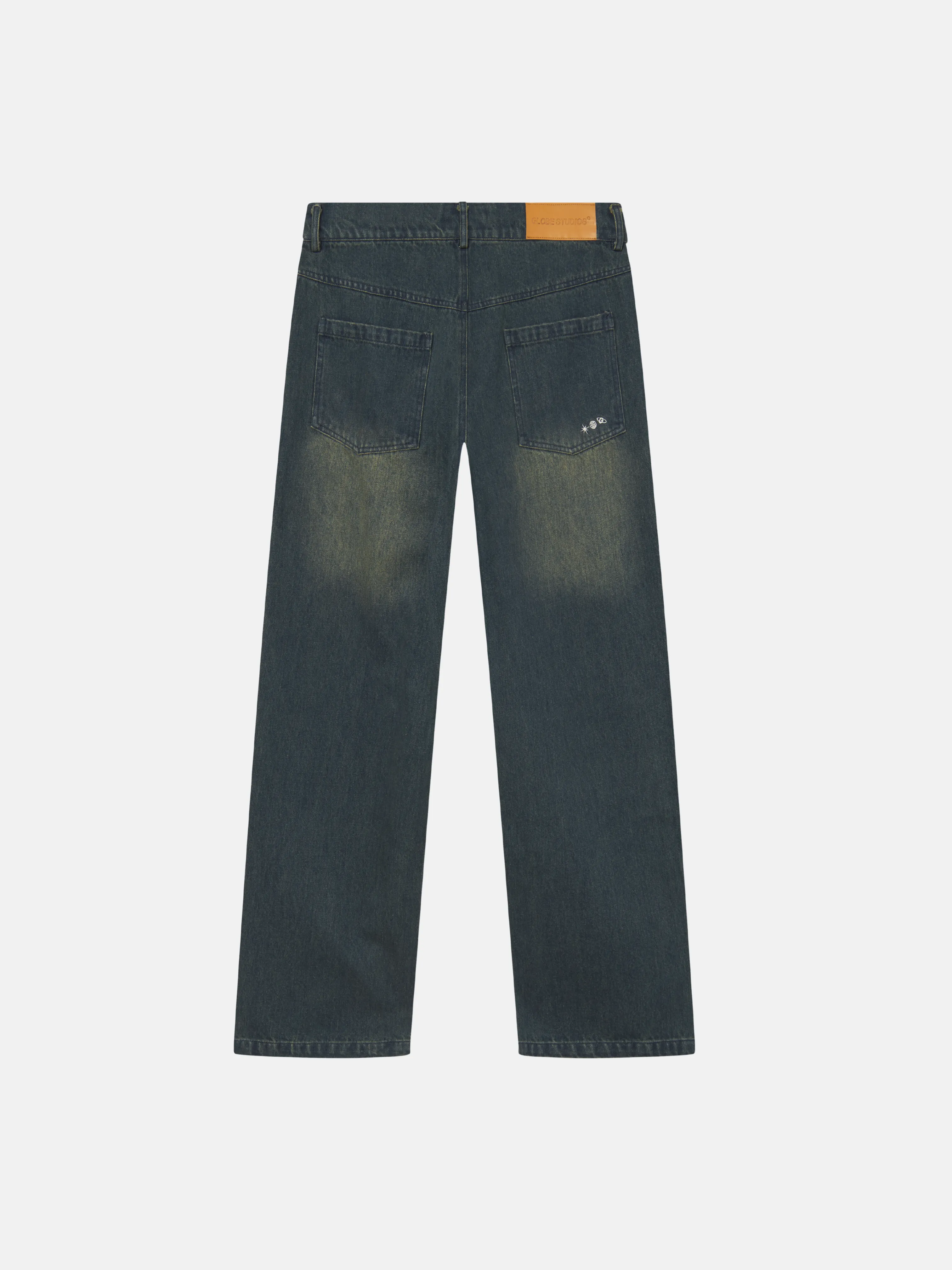 Washed Baggy Jeans