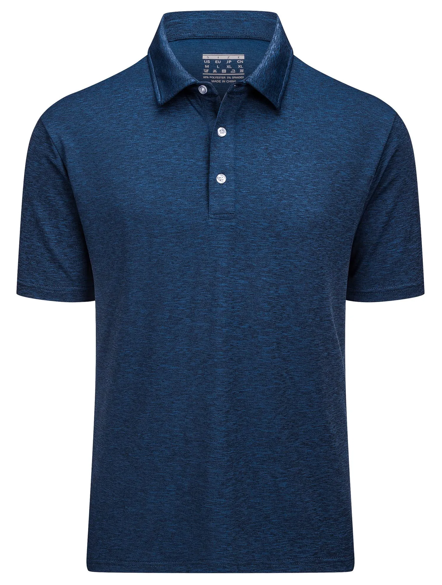 West Louis™ 3 Button Down Golf Polo Shirt