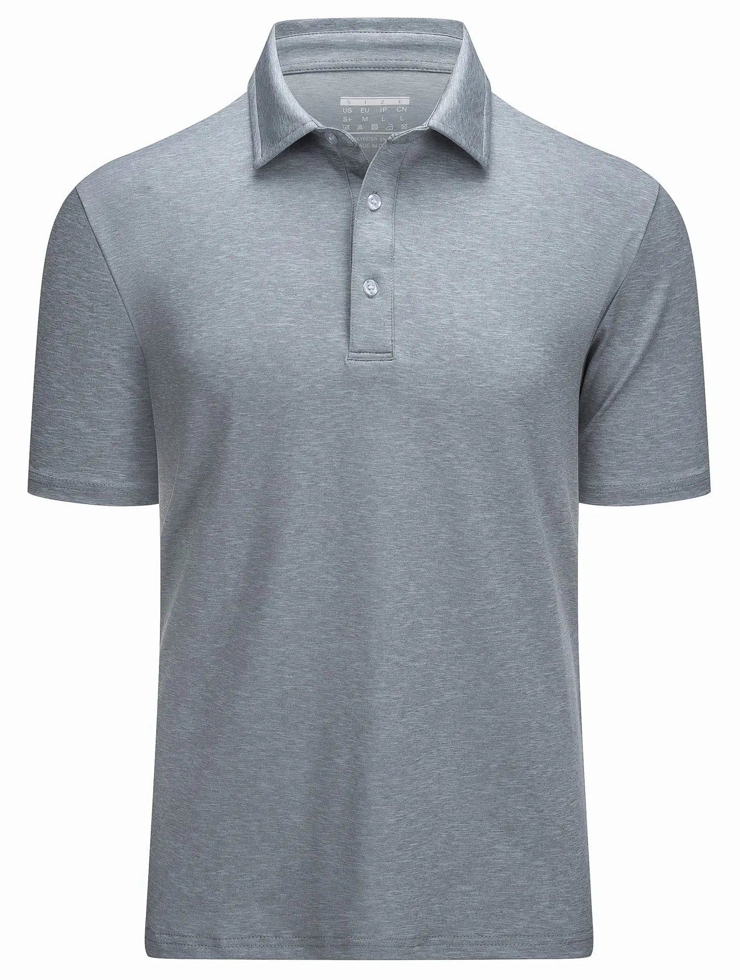 West Louis™ 3 Button Down Golf Polo Shirt