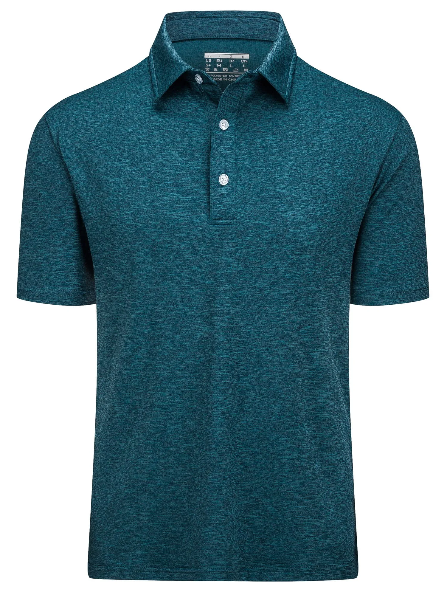 West Louis™ 3 Button Down Golf Polo Shirt